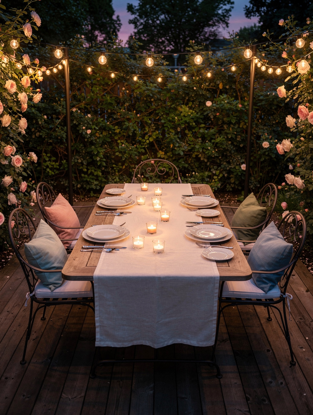 Entertaining lifestyle view